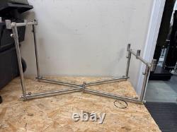 Matériel de pêche au carpe Matrix en acier inoxydable, Patriot, support de 3 cannes avec sac