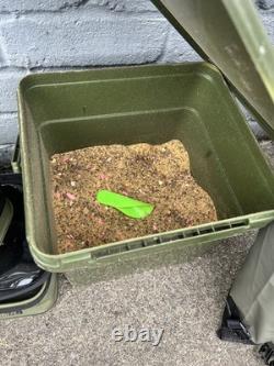 Mise en place de 2 cannes à carpes