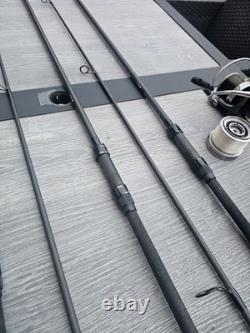 Montage canne et moulinet Daiwa Carp Crosscast