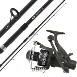 NGT Carp Max 12ft 2pc Canne à Carpe + Ensemble Moulinet à Carpe XPR 6000 10BB