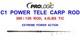 Nouvelle Canne Telescopique Carp Prologic C1 Power 13ft 4lbs Pour PÊche Au Spod Et Marqueur
