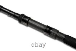 Nash Scope 9 Pieds 3.5 LB Poignée Duplon Noire T1960 Ensemble de 3 Cannes à Pêche au Carpe