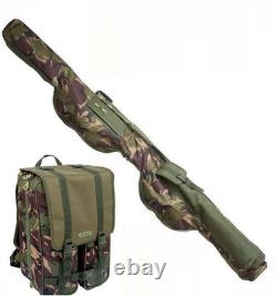 Nouveau ensemble de bagagerie carpe Wychwood Tactical HD 12 pieds pour 3 cannes avec moulinets + sac de transport