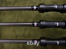 Nouvelles cannes à carpe Harrison Arrowflyte 12ft 3lb 6oz avec sièges ALPS et anneaux Air 50mm