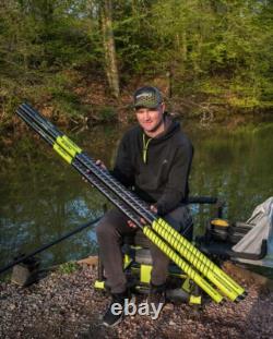 Pack de Canne à Pêche Matrix Torque Carp Power 8,5 m pour Gros Poissons - Livraison Gratuite