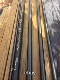 Pêche à la Carpe Drennan Acolyte Margin Canne 9,5m avec 1 Kit de Tirage et Sac d'Origine