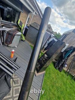 Pôle 16m MAP 501 2G. + marge TKS de 6m + malette rigide avec 4 x kits supérieurs et chariot.