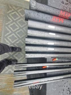 Pôle de match pour carpe TKS20 de 14,5 m. + 3 kits supérieurs. Super pôle de puissance.