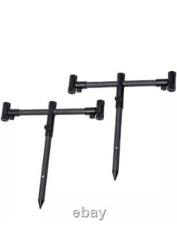 Prologic K3 Carbon Low Profile 3 Rod Pod matériel de pêche à la carpe NOUVEAU support de banque UK en forme de poteau