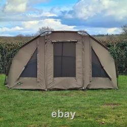 Quest Defense 1 Man Bivvy Abri de pêche à la carpe pour une personne, abri de nuit, matériel, parapluie 2