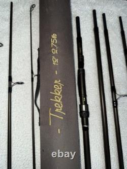ROD DE VOYAGE FOX TREKKER x2 12ft 2.75 t/c pour barbeau et carpe