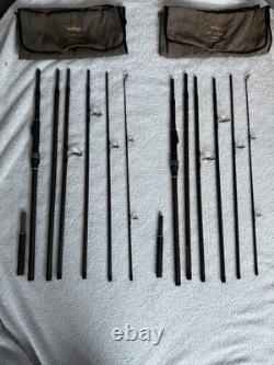 ROD DE VOYAGE FOX TREKKER x2 12ft 2.75 t/c pour barbeau et carpe