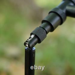 Rippton JX1 support de canne portable réglable en angle pour la pêche à la carpe avec sac de transport
