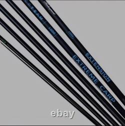Shakespeare Superteam Extreme Carp 10 m Canne à emmanchement Dolly Butt 1 Kit de pointe en carbone