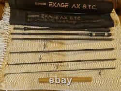 Shimano Exage Ax Stc 12ft 2,75lb Longue Portée 6 Pièces Carp Rod Texax12275l