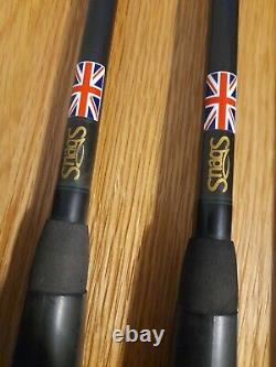 Snags Carp Rods Paire De Snags 2 Pièces Carp Rods 12ft 3lb T/c