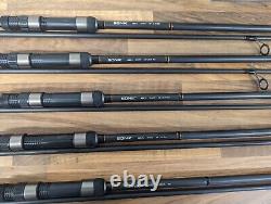 Sonik Skes Carp Fishing Rods 12ft 2.75tc & Spod Marker Rods Carp Fishing Set Usagé