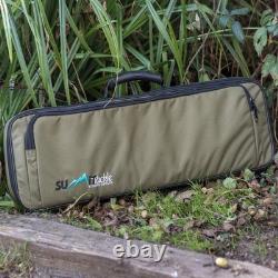 Summit x Lidsters support de cannes pour pêche à la carpe, fabriqué au Royaume-Uni, aluminium noir, réglable, 3 cannes