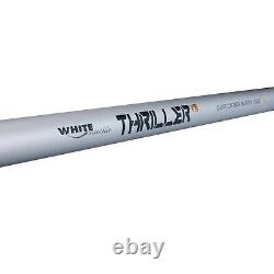 Thriller 8.5 M Carbon White Knuckle Fishing Pole 2 Top Kits Avec Élastique