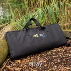 Trépied de pêche à la carpe Quest Trilogy Pod Bank Sticks avec sac de transport zippé