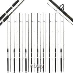 Vente en gros lot de 10 cannes à pêche Carp Stalker Camo 8ft 2.4m 2pc 2.5 Fibres de verre