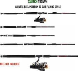 X MAX C-P Canne à Prédateur Carpe 9in1 Multi-Longueur 9'/8'/7'3 4 Poids de Lancer