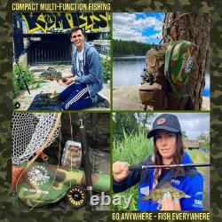 X MAX C-P Canne à Prédateur Carpe 9in1 Multi-Longueur 9'/8'/7'3 4 Poids de Lancer